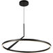 Roda LED 31.5 inch Black Pendant Ceiling Light