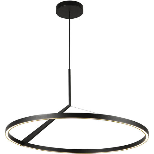 Roda LED 31.5 inch Black Pendant Ceiling Light