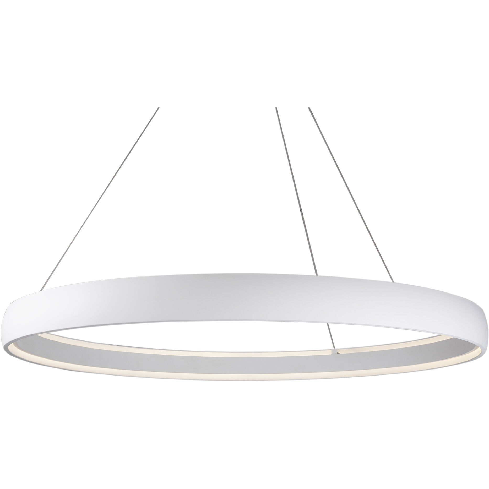 Halo Pendant Ceiling Light in White