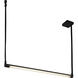 Laurence LED 42 inch Urban Bronze Linear Pendant Ceiling Light