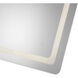 Seneca LED 60 inch Sandblasted Merc Edge Bath Vanity Light Wall Light