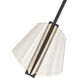 Mulberry LED 10.88 inch Black and Light Guide Pendant Ceiling Light
