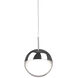 Pluto LED 4 inch Chrome Pendant Ceiling Light