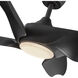 Coronado 55.63 inch Matte Black Ceiling Fan