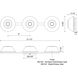 Holt LED 21.5 inch Brushed Gold Bath Vanity Light Wall Light