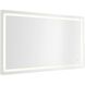 Seneca 60 X 36 inch Sandblasted Merc Edge Wall Mirror