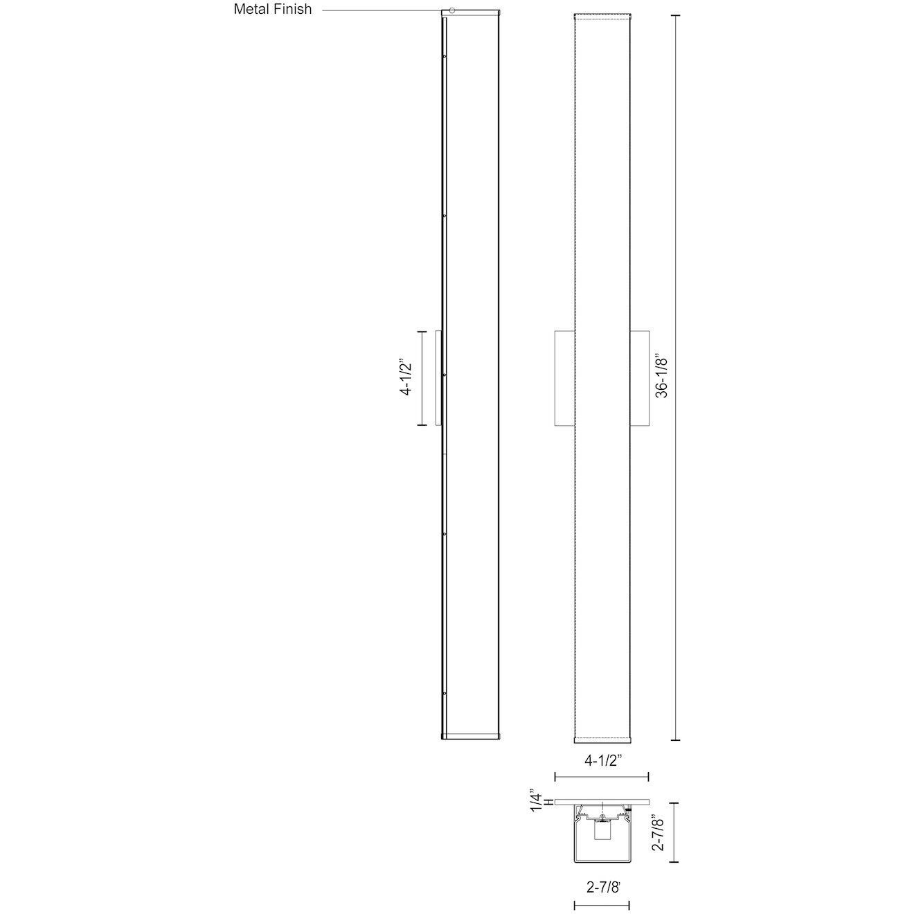Jane Vanity Light Wall Light in Chrome