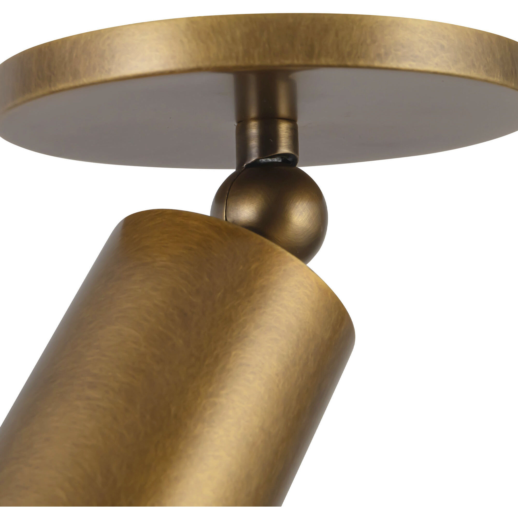 Mason 4.63 inch Vintage Brass Semi-Flush Mount Ceiling Light