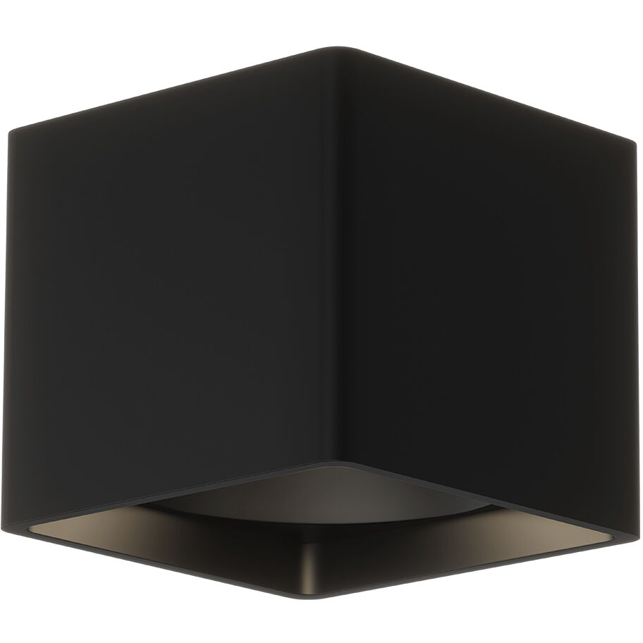 Falco LED 5.13 inch Black Flush Mount Ceiling Light