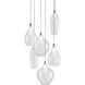 Victoria LED 13 inch Chrome Multi Pendant Ceiling Light