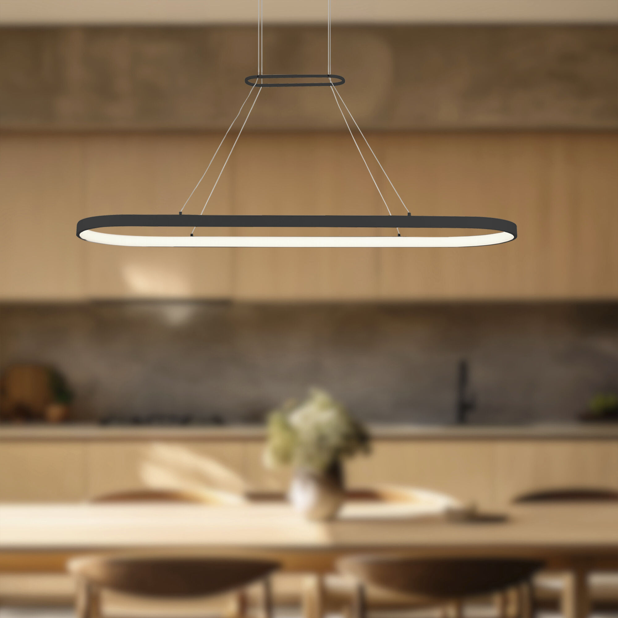 Eerie Pendant Ceiling Light in Black