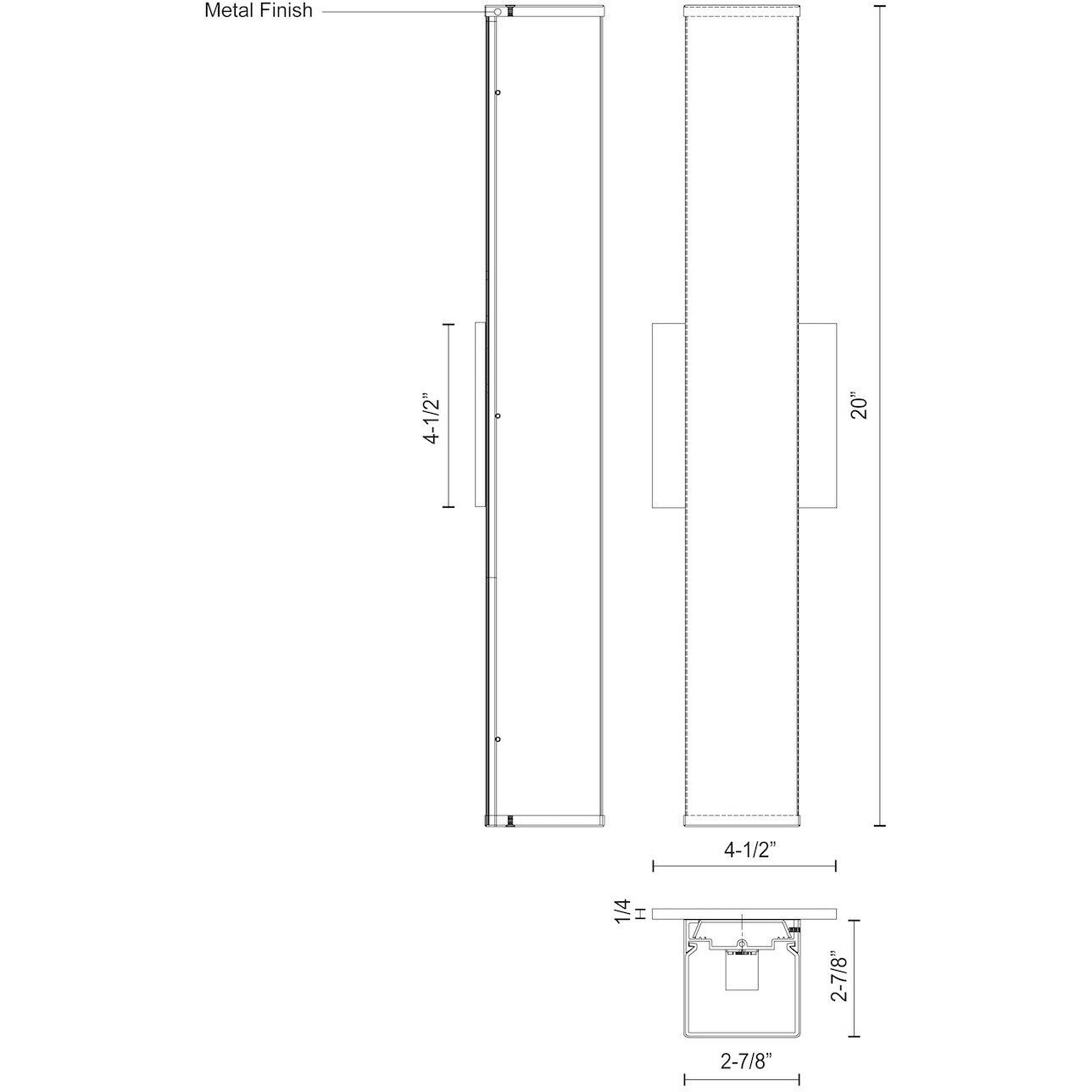 Jane Vanity Light Wall Light in Black