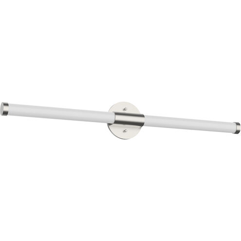 Akari LED 35.04 inch Brushed Nickel Bath Vanity Light Wall Light