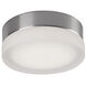 Bedford LED 5.88 inch Brushed Nickel Flush Mount Ceiling Light
