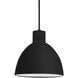 Chroma LED 8.88 inch Black Pendant Ceiling Light