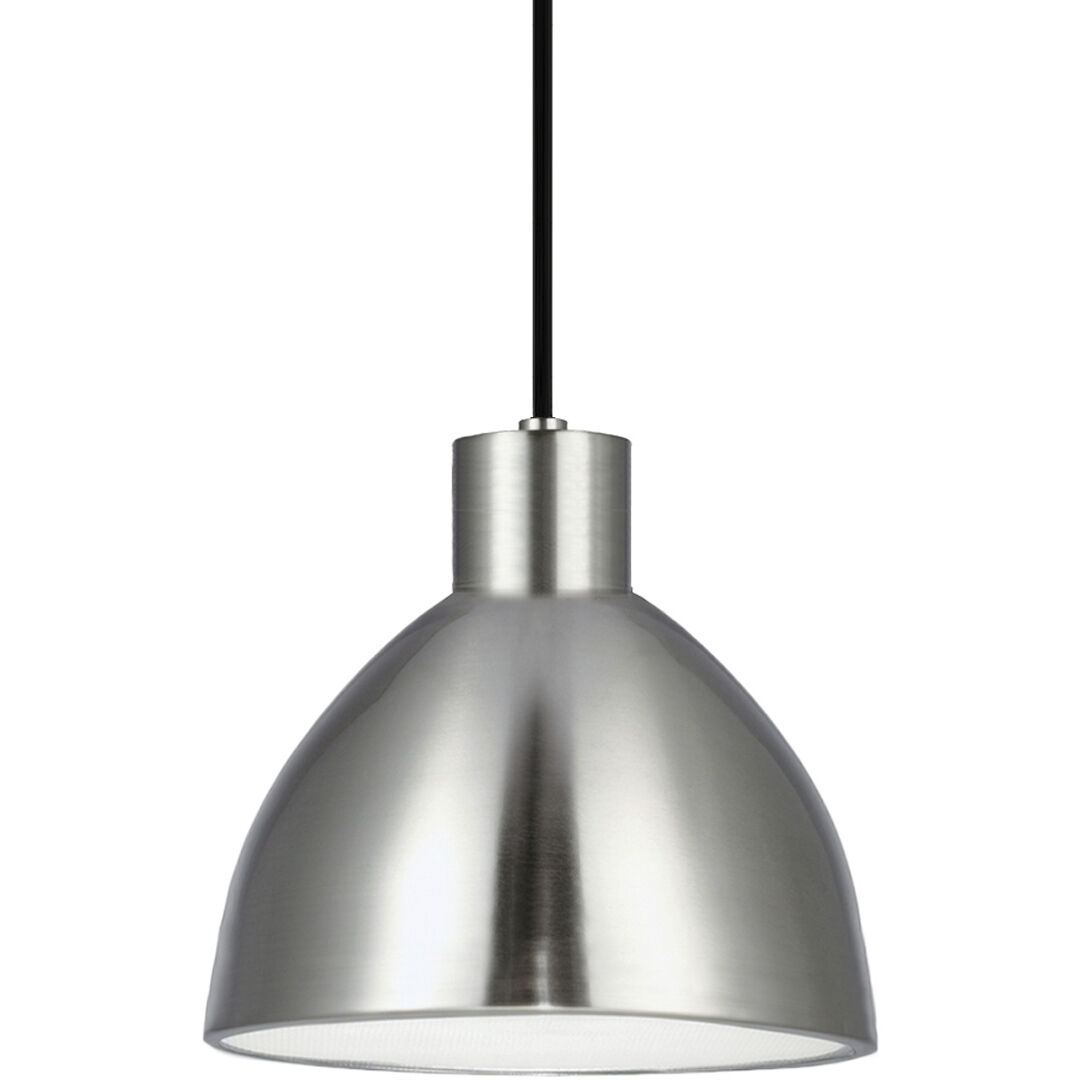 Chroma Pendant Ceiling Light in Brushed Nickel