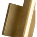 Tachi LED 25 inch Vintage Brass Bath Vanity Light Wall Light