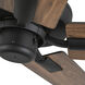 Erikson 52 inch Matte Black Ceiling Fan