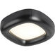 Folio 14.5 inch Black Flush Mount Ceiling Light