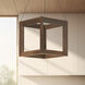 Morina LED 12 inch Walnut Pendant Ceiling Light