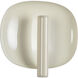 Lustre 9.25 inch Pearl White ADA Wall Sconce Wall Light