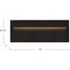 Casa Wall Sconce Wall Light in Black