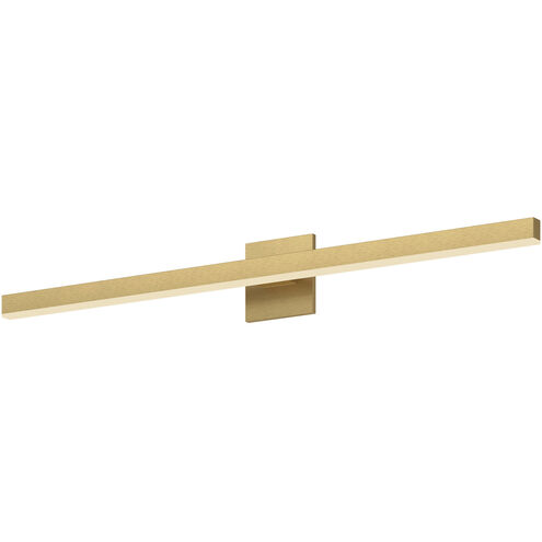 Vega LED 37 inch Brushed Gold Bath Vanity Light Wall Light
