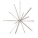 Sirius LED 46.13 inch Brushed Nickel Chandelier Ceiling Light
