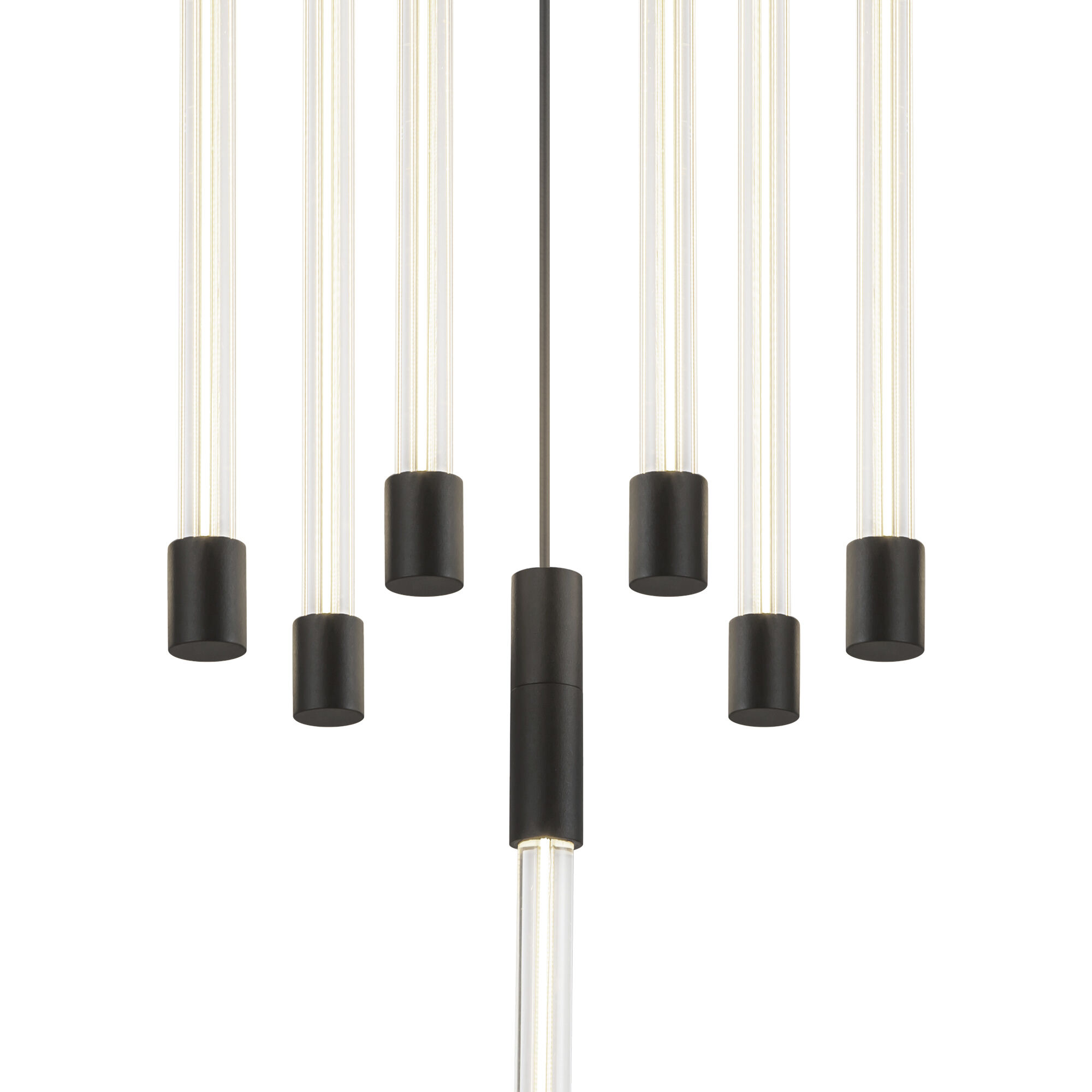 Motif Multi Pendant Ceiling Light in Black