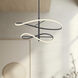 Collide LED 24.75 inch Black Pendant Ceiling Light