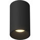 Lorna LED 4.38 inch Black Flush Mount Ceiling Light