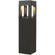 Sonoma 120 24 watt Black Exterior Bollard