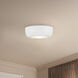 Hayden LED 6 inch Antique White Flush Mount Ceiling Light