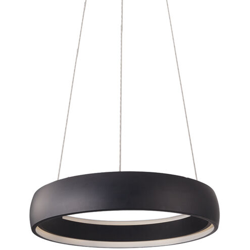 Halo 24.38 inch White Pendant Ceiling Light