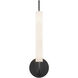 Wick 5.13 inch Urban Bronze Wall Sconce Wall Light