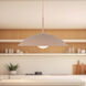 Regent 1 Light 19 inch Peach Pendant Ceiling Light