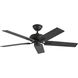 Erikson 52 inch Matte Black Ceiling Fan