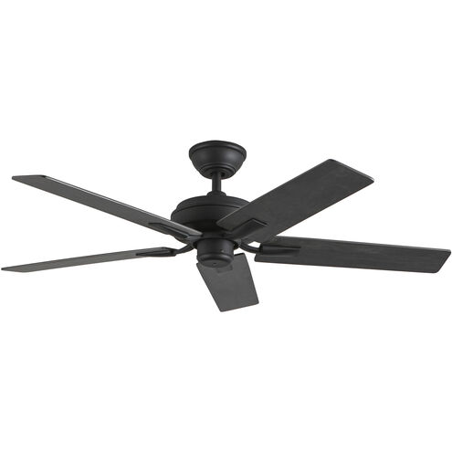 Erikson 52 inch Matte Black Ceiling Fan