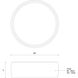 Savile LED 6 inch White Flush Mount Ceiling Light
