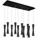 Robson Multi Pendant Ceiling Light in Black