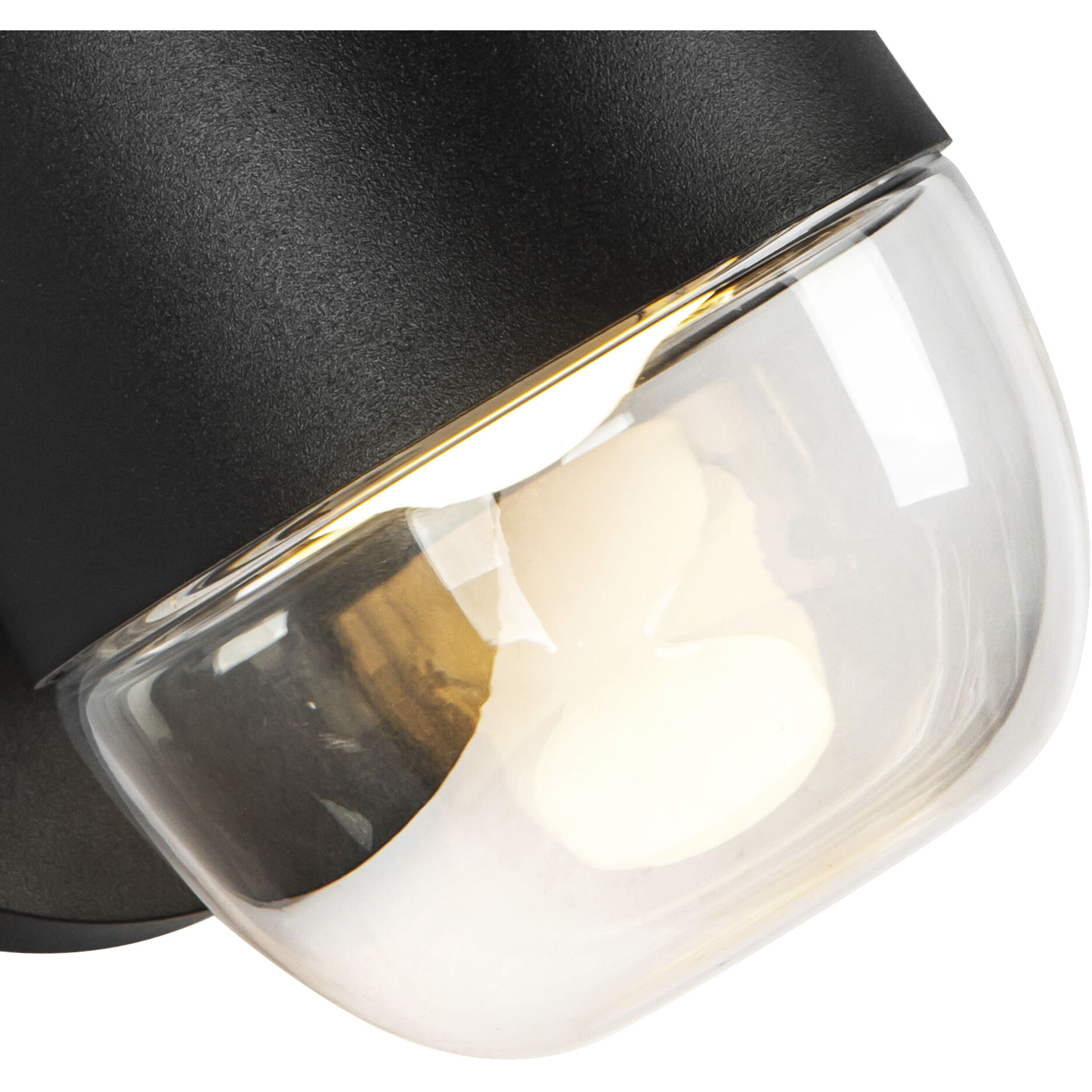 Yara LED 7.38 inch Black Exterior Wall