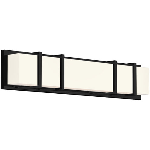 Alberni LED 26 inch Black Bath Vanity Light Wall Light