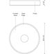 Parker LED 15.5 inch Black Flush Mount Ceiling Light