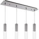 Lena Multi Pendant Ceiling Light in Chrome