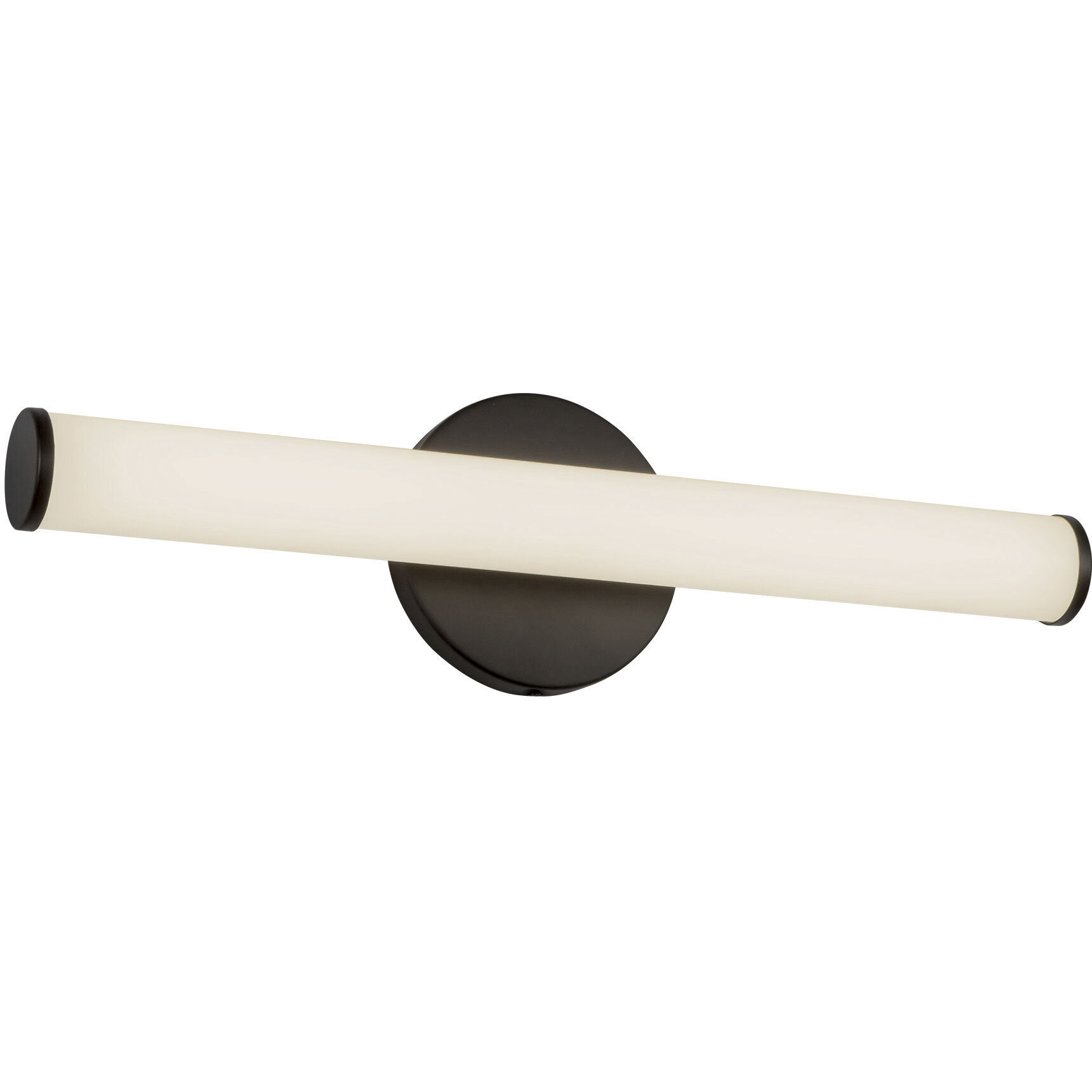 Tectra 1.88 inch Black ADA Wall Sconce Wall Light