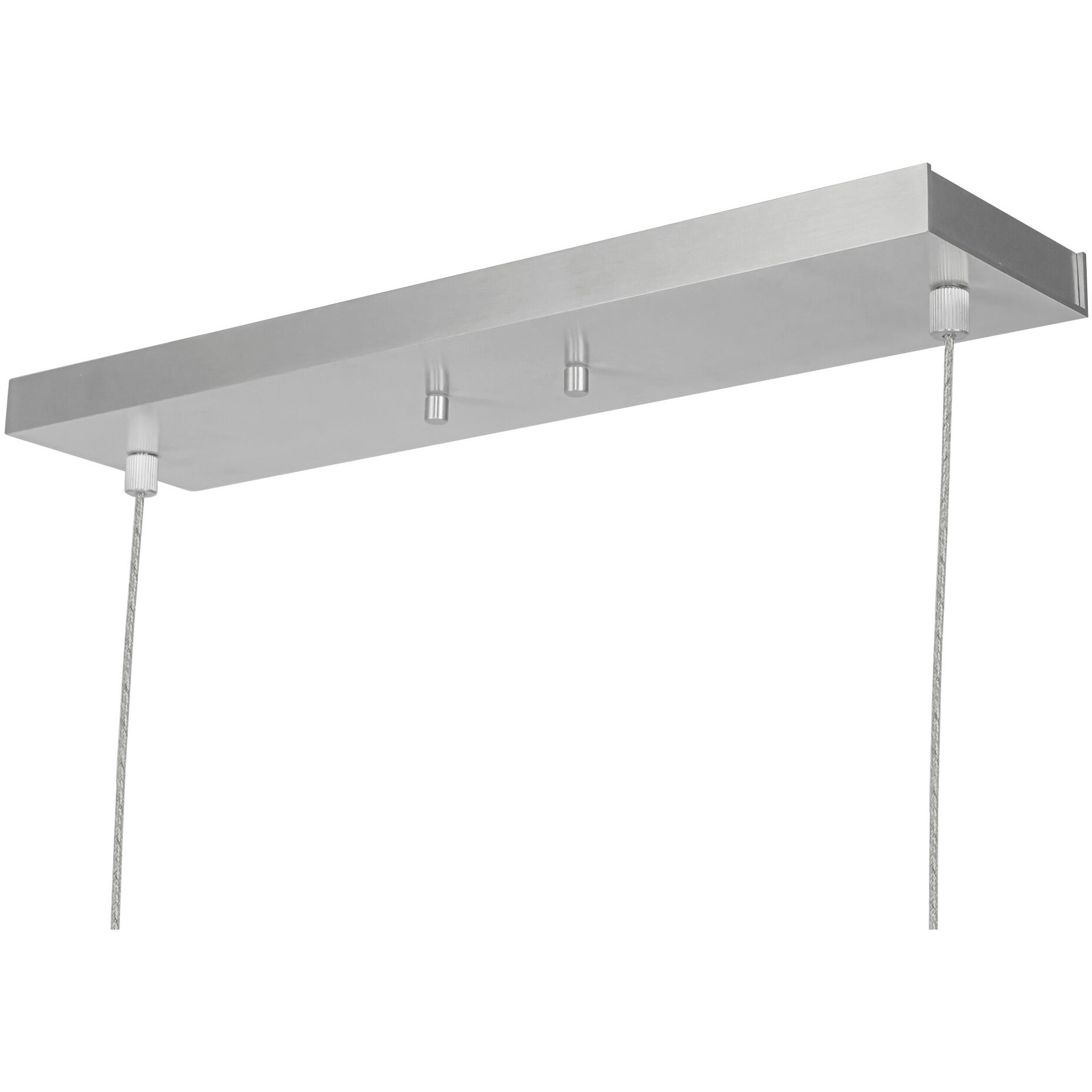 Vega LED 56 inch Brushed Nickel Linear Pendant Ceiling Light