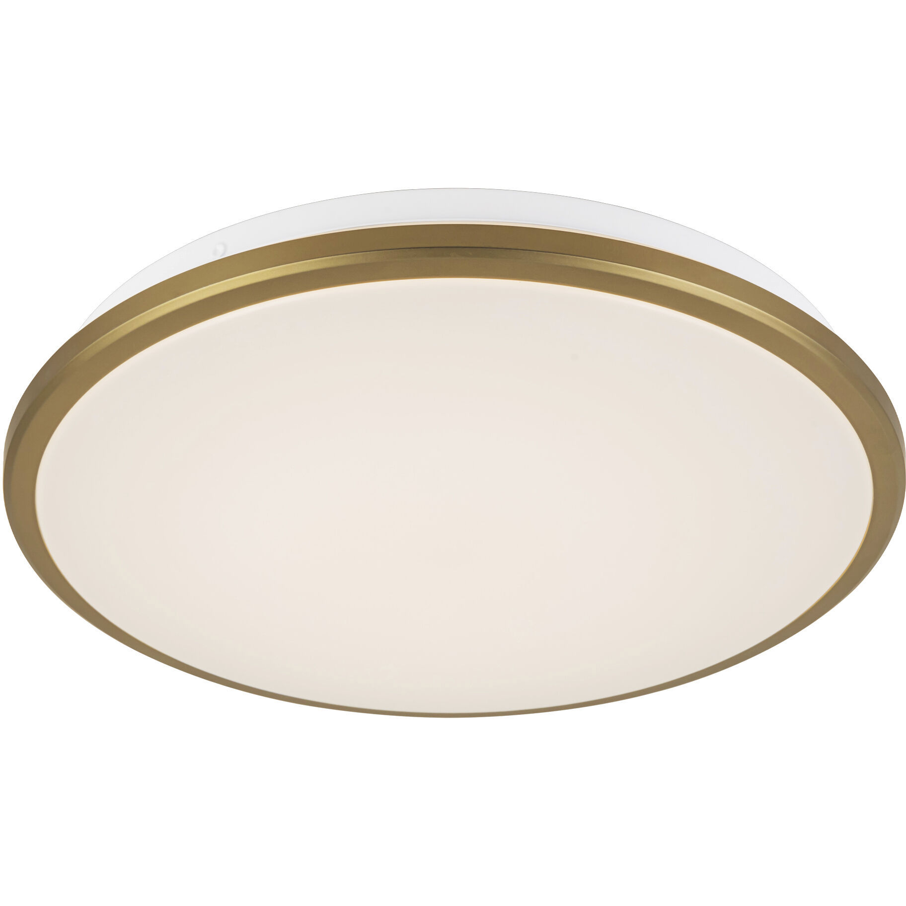 Brook 13.13 inch Brushed Gold Flush Mount Ceiling Light