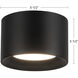 Uma 5.5 inch White Semi-Flush Mount Ceiling Light