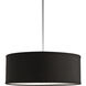 Gregory 3 Light 15.38 inch Black Pendant Ceiling Light