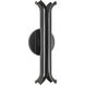 Husk LED 3.63 inch Glossy Black ADA Wall Sconce Wall Light